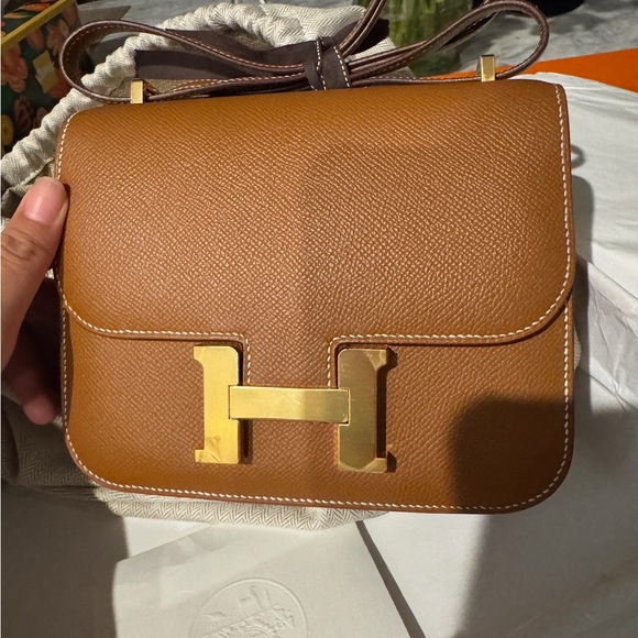 Hermes Epsom Constance 18 Gold Accents mini - Picture 1 of 8